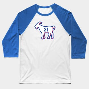 PHI GOAT - 21 - Blue Baseball T-Shirt